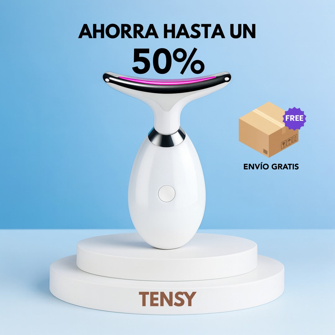 TENSY 3-en-1 Escultor Facial LED