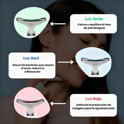 TENSY 3-en-1 Escultor Facial LED