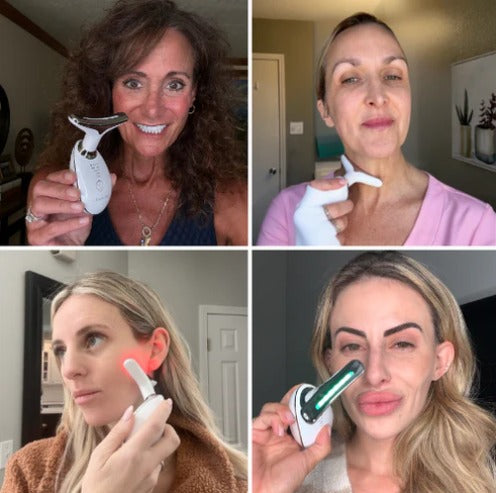 TENSY 3-en-1 Escultor Facial LED